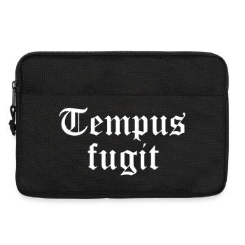 Tempus Fugit - Sacoche pour ordinateur portable 13 pouces - noir - Devant