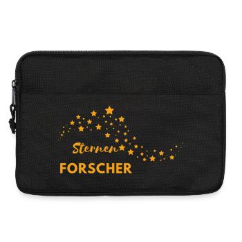 Sternenforscher - Wortschätze - vergessene Wörter - Laptoptasche 13" - Schwarz - Vorne