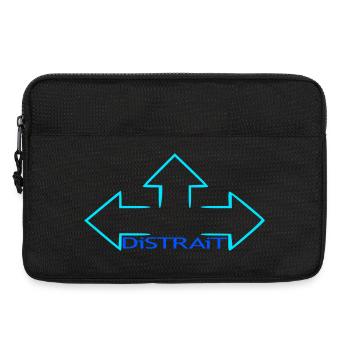 Distrait - Sacoche pour ordinateur portable 13 pouces - noir - Devant
