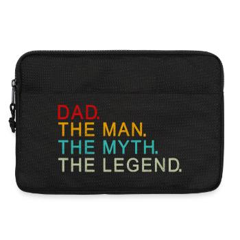 Legendary Dad The Man The Myth The Legend Gift - Laptop bag 13" - black - Front