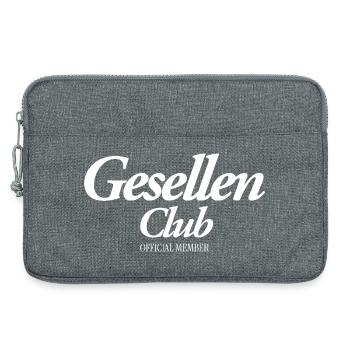 Membre officiel du Journeymen Club - Sacoche pour ordinateur portable 13 pouces - gris chiné - Devant
