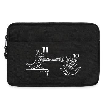 11th Birthday Party 11 Birthday Boy Gift - Laptoptasche 13" - Schwarz - Vorne