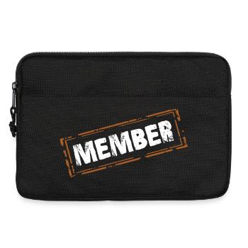 Members - Laptop bag 13" - black - Front