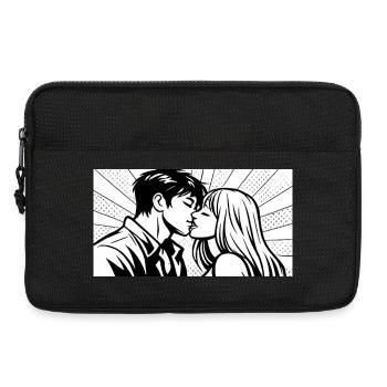 love in motion - Laptoptasche 13" - Schwarz - Vorne