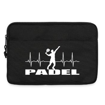 Padel - Laptoptasche 13" - Schwarz - Vorne