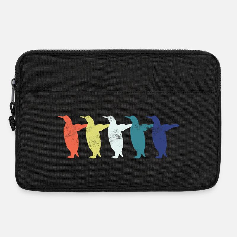 Pinguin Pinguine - Laptoptasche 13" - Schwarz