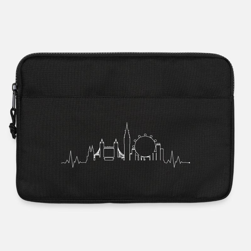 City Skyline Puls - Laptoptasche 13" - Schwarz