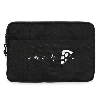 pizza - Laptop bag 13" - black - Front