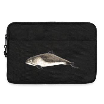 Porpoise Phocoena phocoena - Laptop bag 13" - black - Front