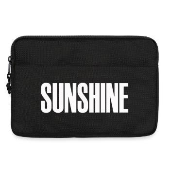 sunshine sun holiday palm beach beach beauty - Laptop bag 13" - black - Front