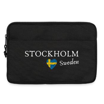 J’adore Stockholm Suède - Sacoche pour ordinateur portable 13 pouces - noir - Devant