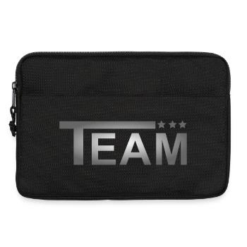 Équipe Stars Grey - Sacoche pour ordinateur portable 13 pouces - noir - Devant