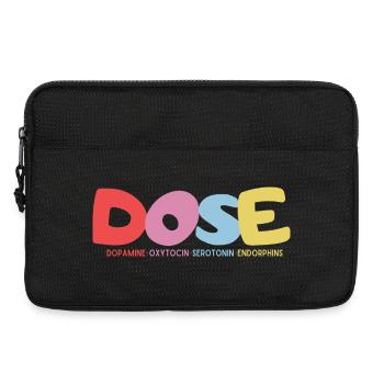 DOSE-Dopamin•Oxytocin•Serotonin•Endorphine - Laptoptasche 13" - Schwarz - Vorne