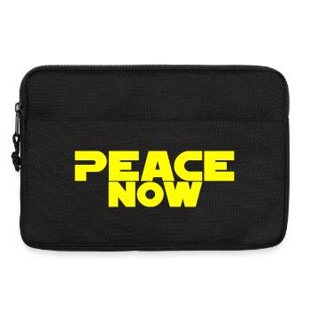 Peace Now - Laptoptasche 13" - Schwarz - Vorne