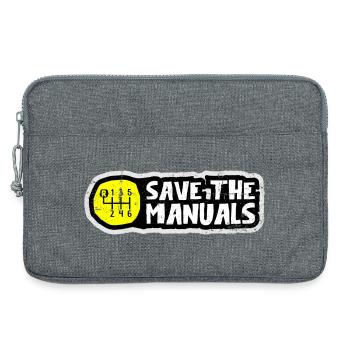 Enregistrez les manuels Engrenage du moteur - Sacoche pour ordinateur portable 13 pouces - gris chiné - Devant