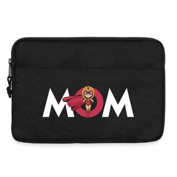 Superheldin Mama Empowerment Design - Laptoptasche 13" - Schwarz - Vorne