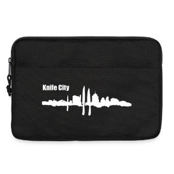 Messer Stadt - Laptoptasche 13" - Schwarz - Vorne