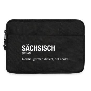 SAXON Saxony - Laptop bag 13" - black - Front