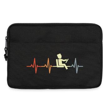 Heartbeat Bus Driver - Laptop bag 13" - black - Front