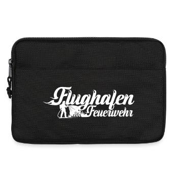 Flughafen Farewell Elefant Silhouette - Laptoptasche 13" - Schwarz - Vorne