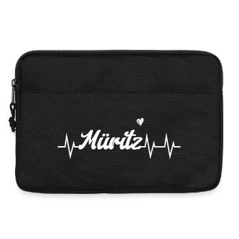 Battement de cœur Müritz - Sacoche pour ordinateur portable 13 pouces - noir - Devant