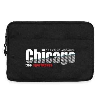 Dynamic Sport Design with Modern Sharpness - Laptop bag 13" - black - Front