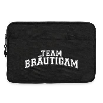 Bachelor Party - Team Groom - Laptop bag 13" - black - Front