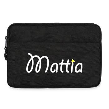 Mattia - Sacoche pour ordinateur portable 13 pouces - noir - Devant