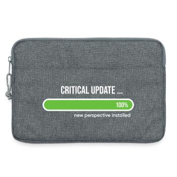 Wichtiges Update Neue Perspektive installiert - Laptoptasche 13" - Grau meliert - Vorne