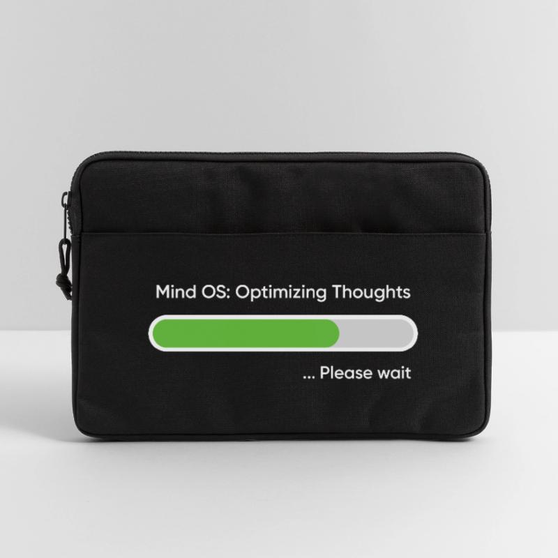 Mind OS Optimizing Thoughts... Please Wait Sacoche pour ordinateur portable 13 pouces
