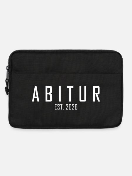 Abitur 2026 - Laptoptasche 13" - Schwarz