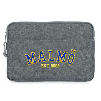 Malmö Est. 2005 - Laptop bag 13" - heather grey - Front