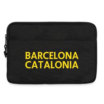 Lyrique Barcelone – Catalogne - Sacoche pour ordinateur portable 13 pouces - noir - Devant