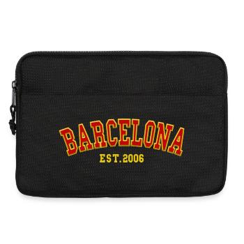 Barcelone Fondée en 2006 - Sacoche pour ordinateur portable 13 pouces - noir - Devant