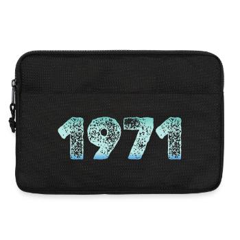 1971 Neon Bruch - Laptop bag 13" - black - Front