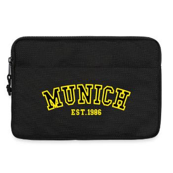 Munich Est. 1986 - Laptop bag 13" - black - Front
