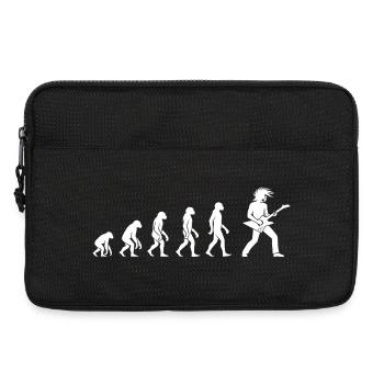 Evolution der Gitarrenkunst Rock n Roll - Laptoptasche 13" - Schwarz - Vorne