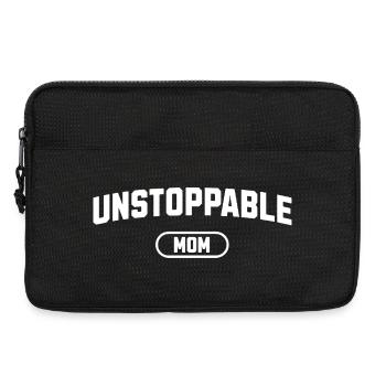 Unaufhaltsame Mama - Laptoptasche 13" - Schwarz - Vorne