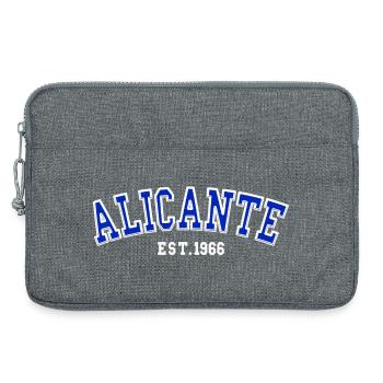 Alicante Est. 1966 - Laptop bag 13" - heather grey - Front