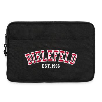 Bielefeld Est. 1996 - Laptop bag 13" - black - Front