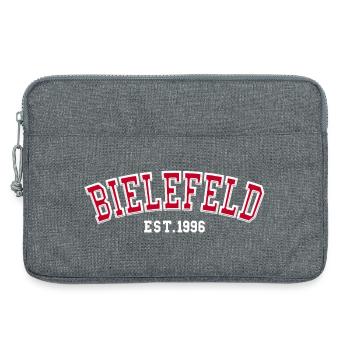 Bielefeld Est. 1996 - Laptop bag 13" - heather grey - Front