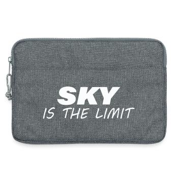 Sky is the Limit - Laptop bag 13" - heather grey - Front