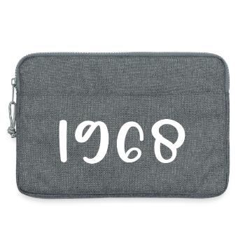 1968 Limited Edition 58th Birthday 1968 - Laptop bag 13" - heather grey - Front