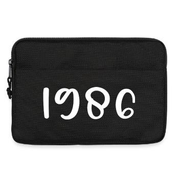 1986 Birthday 1986 - Laptop bag 13" - black - Front