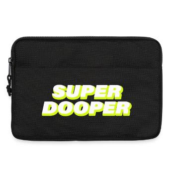 SUPER DOOPER - Sacoche pour ordinateur portable 13 pouces - noir - Devant