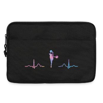 Cheerleader Cheer Mom Cheerleading - Laptop bag 13" - black - Front