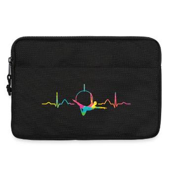 Aerialist Heartbeat Aerial Ring Lyra Luftring - Laptoptasche 13" - Schwarz - Vorne