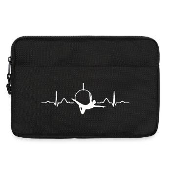 Aerialist Heartbeat Aerial Ring Lyra Luftring - Laptoptasche 13" - Schwarz - Vorne