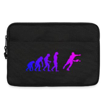 Pickleballers Gift for Pickleball Amateur Fans - Laptop bag 13" - black - Front