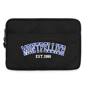 Montpellier fondé en 1986 - Sacoche pour ordinateur portable 13 pouces - noir - Devant